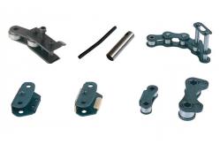 China Chain Link Anti Rust Stenter Chains For Textile Machinery Parts supplier