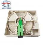 Indonesia Telecom Fiber Terminal Box For 15/40m Invisible Cable G657B3 0.9MM FTTR Box With Bolts for sale