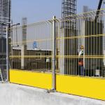Ornamental Welded Double Loop Roll Top Fencing Powder Coated for sale
