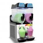 Electric Commercial Ice Slush Machine Dual Beater Mixing System For Restaurant Frozen Drink for sale