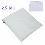 2.5 Mil Envelopes Shipping Bags With Self Sealing Strip , White Poly Mailers for sale
