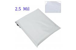 China 2.5 Mil Envelopes Shipping Bags With Self Sealing Strip , White Poly Mailers supplier