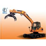 X9 Breaker Wheel Crawler Excavator And Clamp Yellow Colour for sale