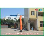 Inflatable Tube Man Giant Cute Parachute Material Inflatable Air Dancer With Logo