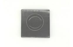 China 29cm Stone Paper Towel Holder , Black Marble Paper Towel Holder Polished supplier