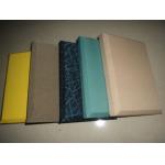 Chamfer Angle Insulation Acoustic Fabric Panels / Wall Covering Board