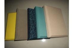 China Chamfer Angle Insulation Acoustic Fabric Panels / Wall Covering Board supplier