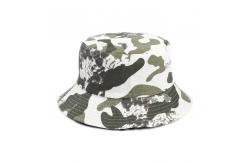China Retro Camouflage Basin Hat Fisherman Bucket cap Double Sided Wear Foldable supplier