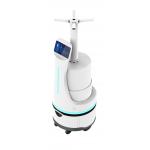 Android 5.1 Disinfection Spray Robot IPS Screen Autonomous Delivery Robot Project for sale