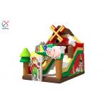 Factory New Design Inflatable Slide Castle Farm Inflatable Dry Slides For Kids for sale