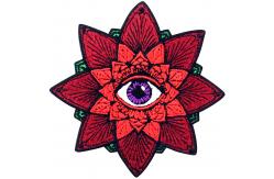 China The Aztec Eye Embroidered Logo Patches For Jackets Bag Clothes supplier
