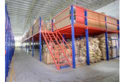 China Customized Warehouse Storage Steel Mezzanine Floor Racking With Long Span supplier