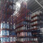 Steel Double Deep Pallet Stacking System For Heavy Duty Pallet Organization