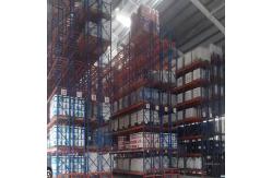 China Steel Double Deep Pallet Stacking System For Heavy Duty Pallet Organization supplier