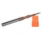 1/4 Inch Tungsten Carbide End Mill HRC62 For Wood Metal Machining for sale
