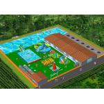 Removeable Inflatable Water Park With Swimming Pool For Schools , Sports Arenas for sale