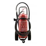 Durable 50kg 40% Powder Trolley Fire Extinguisher Odorless For Computer Room for sale