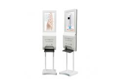 China 21.5inch Hand Sanitizer Dispenser Android Digital Signage With Cms Software supplier
