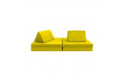 China OEM Open-Ended Playroom Sofa 6pcs High Density Foam Play Mat Couch supplier