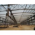 High Strength Steel Frame Commercial Building , Modern Prefabricated Building Factories