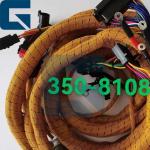 Construction Machinery And Equipment E390D Excavator Wiring Harness Part No. 350-8108 for sale