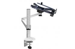 China Office Desktop Stand Holder Adjustable 360°Rotation With Aluminum Alloy Two Arms supplier