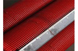 China Mining rectangular welded polyurethane harp screen meshs for stone supplier