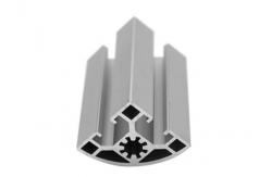 China V Slot Industrial Extrusion Aluminium Profile For Mask Machine T5 Temper supplier