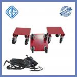 Alloy Steel Snowmobile Wheel Dollies Moving Rubber Cover 8 Inch Plate for sale
