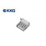 Type 1 AF Usb Male Female Connector , 90 Degree Usb Connector for sale
