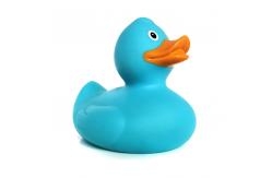 China Custom Funny Baby Weighted Floating Rubber Ducks Gifts 10 - 12cm Size supplier