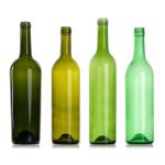 Empty 750Ml Glass Red Wine Bottle Liquor Wine Bottles With Screw Lid for sale