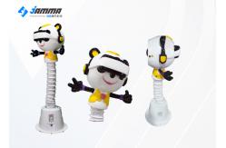 China Playground Virtual Reality Machine Kiddie VR Panda With Adjustable Height supplier