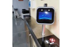 China Smart Kiosk 5 Inch WiFi TCP Facial Recognition Thermometer supplier