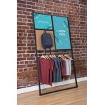 Custom Leaning Wall Merchandise Display Rack for sale