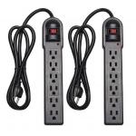 Environmental Protection Desk Mount Power Strip 6 - Hole American Fireproof Plug for sale