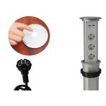 High Class  Motorized Pop Up Socket , EU Motorized Pop Up Outlet With USB Charger for sale
