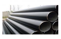 China Smooth Surface Cold Rolled Steel Pipe with Black Painting Varnish Coating supplier