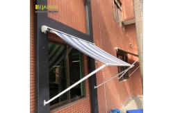 China 1.4m Aluminium Drop Arm Window Awning Light Retractable Awning supplier