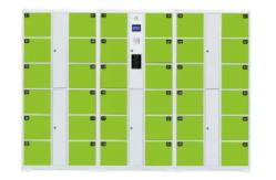China Odm Express Muchn Mailbox Parcel Locker Electrostatic Powder Coating Surface supplier