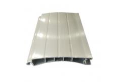 China 6000 Series Electrical Roller Shutter Aluminium Door Profiles Round Flat Aluminum Section supplier