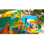 Outdoor Adults Games Accessories Fiberglass Water Slide For Children Water Playground for sale