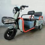 90KM Pick Up Drop Off Electric Passenger Tricycle Four Wheeler 50KM/H for sale