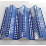 5meter Length Blue Three Peaks Wind Break Wall For Highway Use for sale