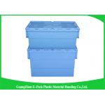 Customized Plastic Attached Lid Containers Storage Packaging Long Service Life for sale