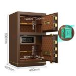Dual Alarm Smart Electronic Digital Office Safe Box For Security H800mm for sale