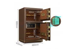China Dual Alarm Smart Electronic Digital Office Safe Box For Security H800mm supplier