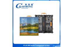 China Transparent Screen wall P3.91 high quality 3840hz refresh IP65 waterproof supplier