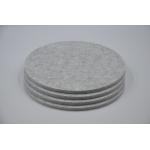 Customized PET Round Acoustic Panels Soundproofing Board For Wall And Ceiling for sale