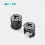 13.5mm 12mm Cam Connector Black Nickel Plated Minifix Cam Lock For Connection for sale